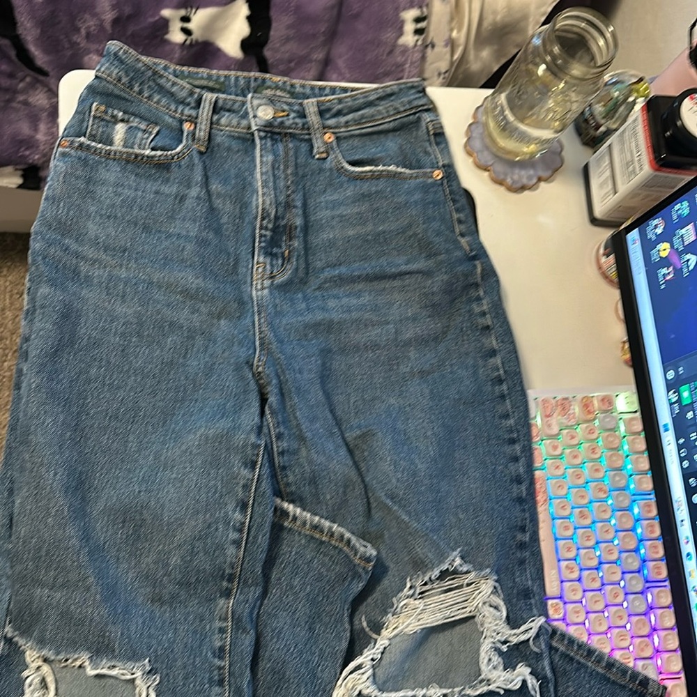 wild fable high rise wide legged jeans